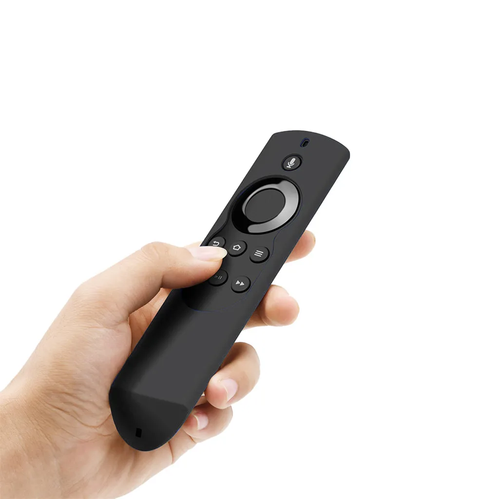 Силиконовый защитный чехол для Amazon Fire tv Stick, пульт дистанционного управления с голосовым пультом дистанционного управления, 4 цвета, защитный чехол для кожи 5,9 дюйма