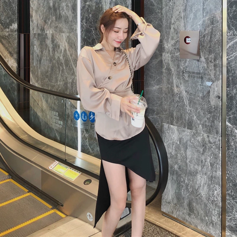 Cheap wholesale 2019 new autumn winter Hot selling women's fashion casual ladies work Shirts FP2 | Женская одежда