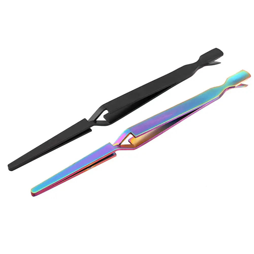 1 шт. щипцы для наращивания ресниц из нержавеющей стали|Принадлежности дизайна