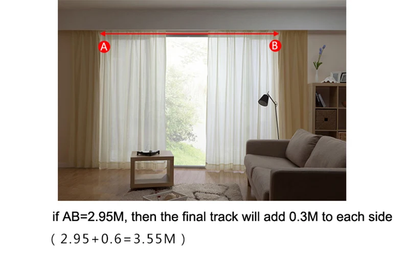 5 м настраиваемый Супер Довольно занавес трек для Xiaomi aqara/Dooya KT82/DT82 мотор, высокое качество электрический трек для умного дома