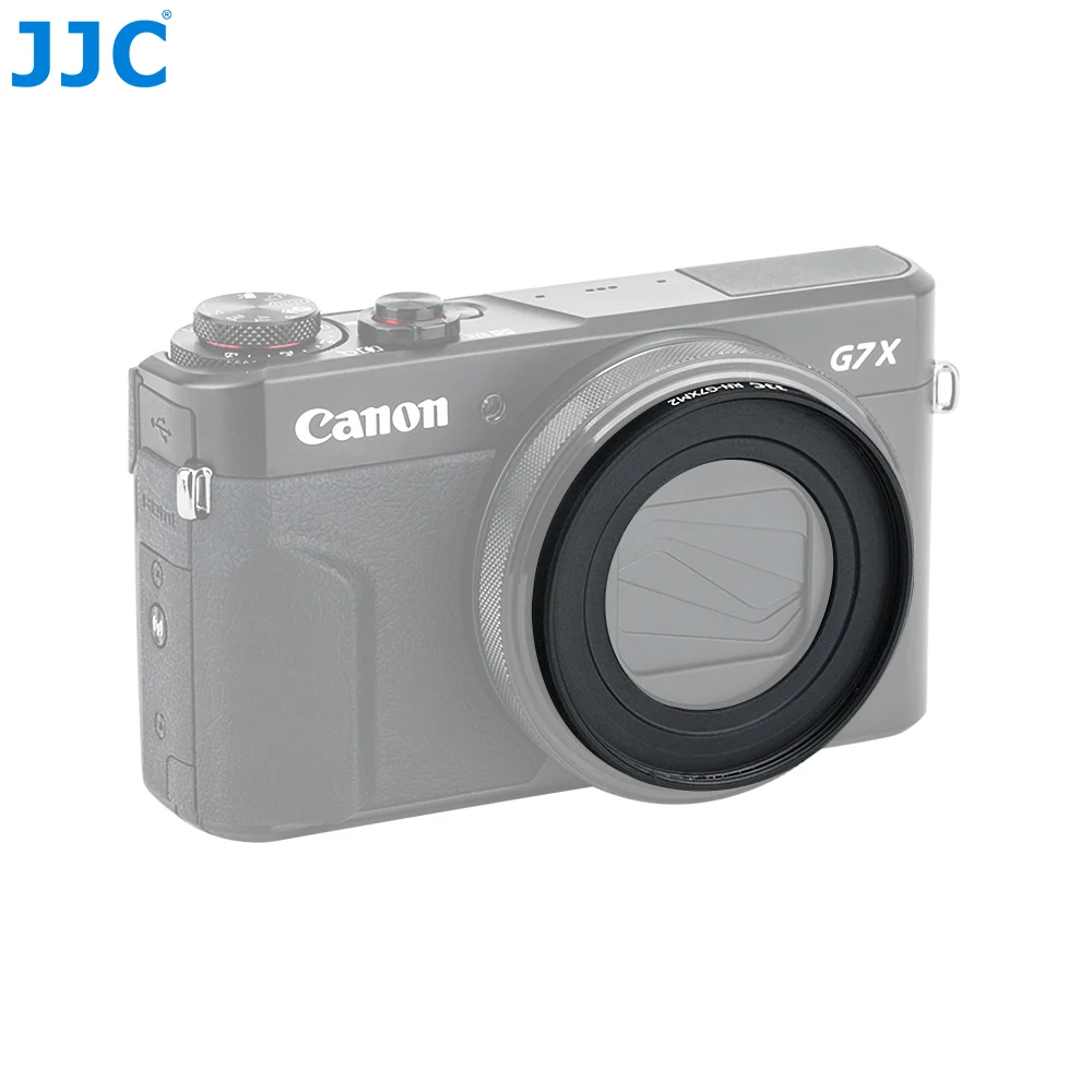 Адаптер для светофильтра JJC и комплект крышек объектива 49 мм камер Canon PowerShot G5X G7X