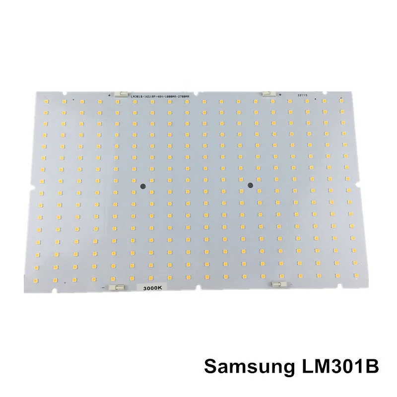 Samsung LM301B/mix 660nm 3000K led 288 шт. PCBA Квантовая плата с регулируемой яркостью источник питания Meanwell HLG-320H-48B/HLG-480H-48B
