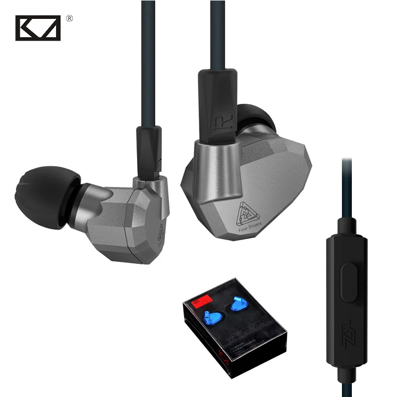 KZ ZS5 Fone Suporte de Celular Универсальные наушники для телефона с микрофоном спортивные 8