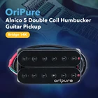 OriPure Vintage Alnico 5 Humbucker Pickup Electric Guitar звукосниматель мостовой 14K Black