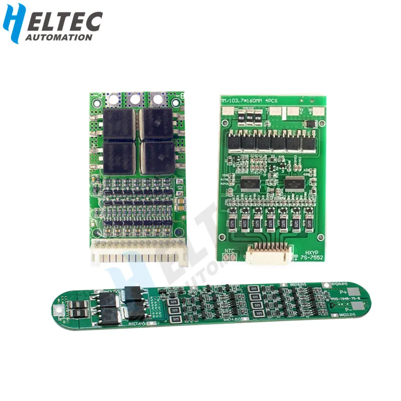 BMS 7S 10A/25A/30A 18650/32650 Защитная плата литиевой батареи сбалансированная Versio/литий