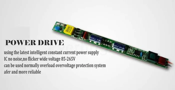 100 шт./лот T8 Светодиодная трубка 600 мм 10 Вт SMD 2835 48 светодиодов/шт. Светодиодные