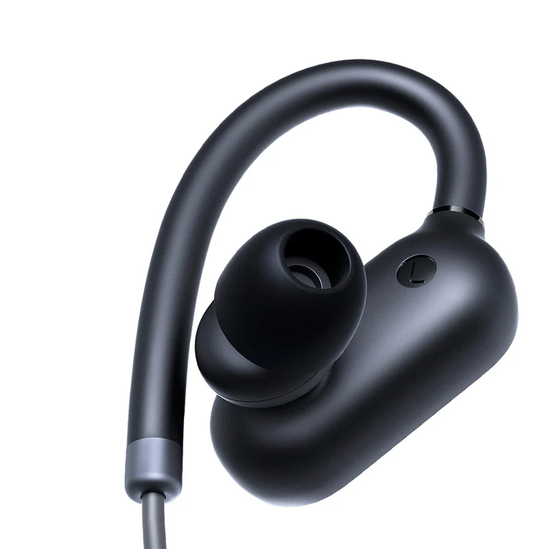Xiaomi Sports Bluetooth Wireless Earphones 4.1 Ear Hook Headset IPX4 Waterproof Dynamic Sound Black | Электроника