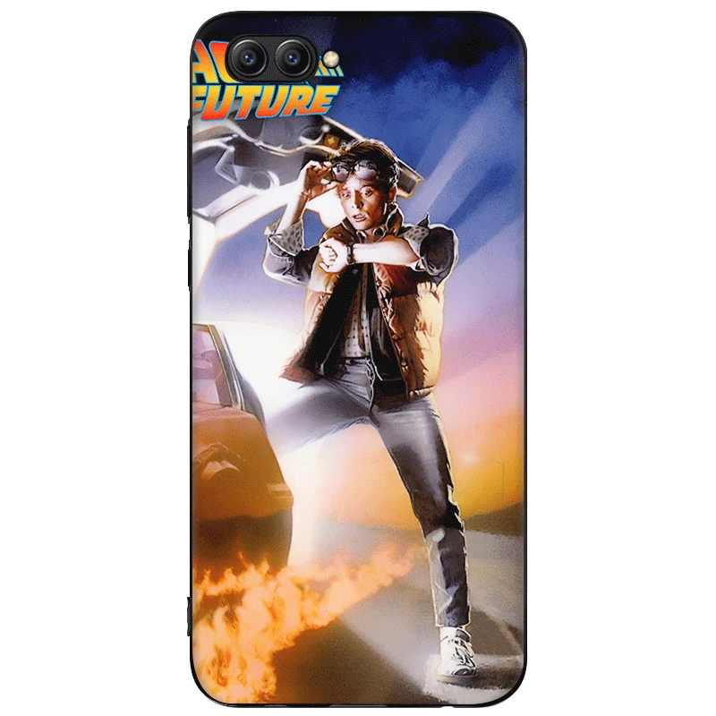 Silicone Phone Case For Honor Note 6A 7A 7C 7X 8 8X 9 10 Lite Pro Back To The Future Boy | Мобильные телефоны и