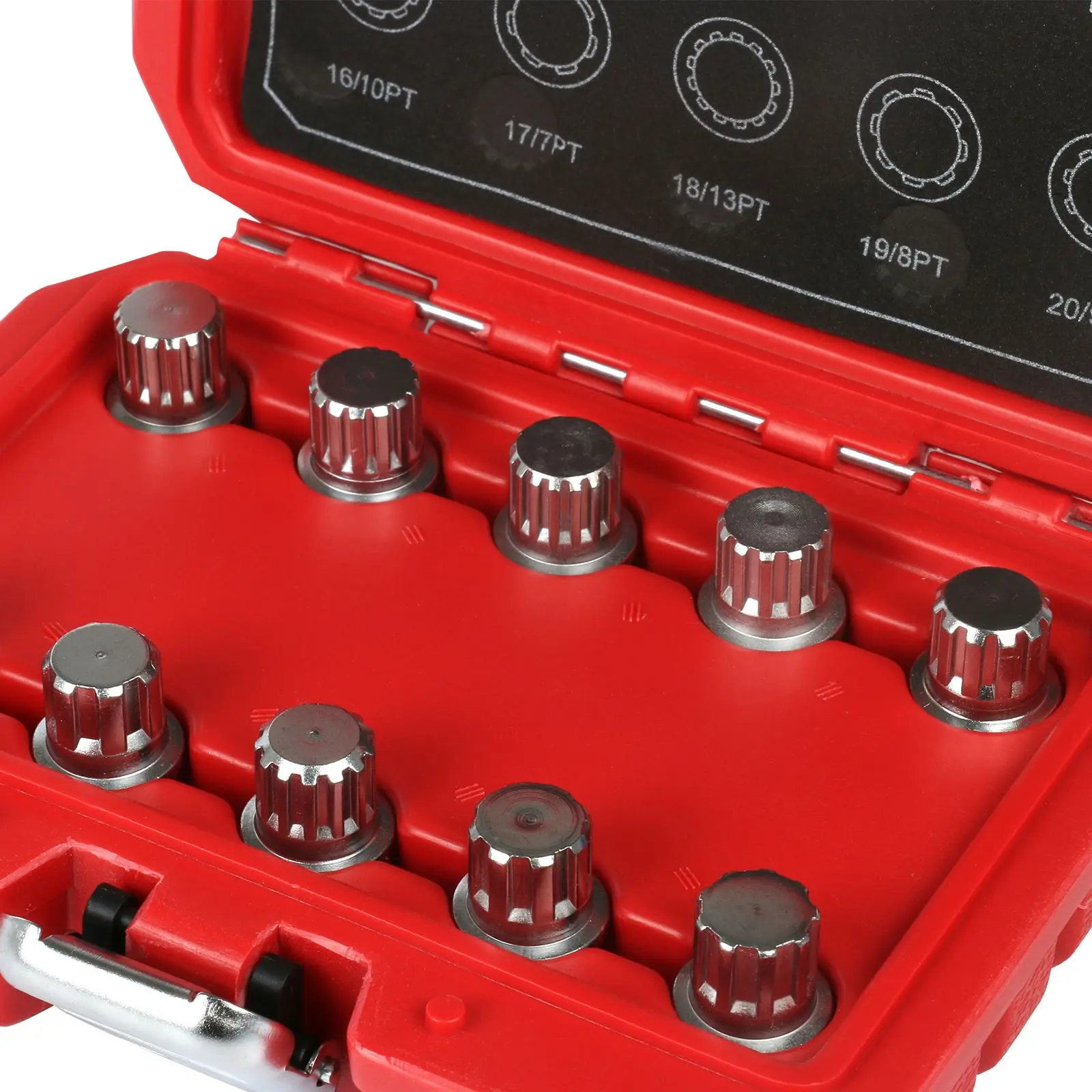 10 шт. Противоугонная муфта с винтовой нарезкой блокировка колес набор ключей для