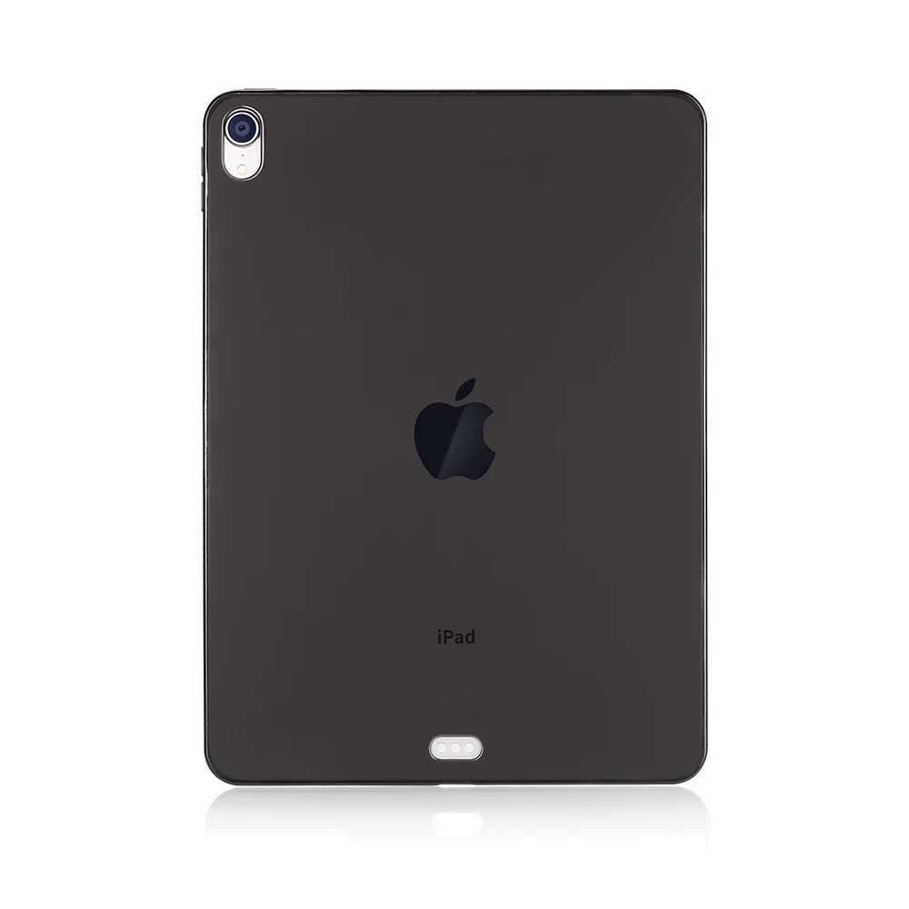 Чехол для iPad Pro 11, чехол AIYOPEEN, мягкий силиконовый чехол, полная защита для iPad Pro 11, чехол, прозрачный чехол - Цвет: black