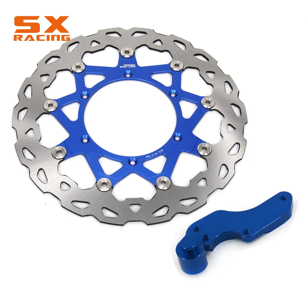 

Motorcycle 320mm Front Floating Brake Disc & Bracket For YAMAHA YZ125 WR125 WR250 WR250F YZ250 YZF250 WRF YZF 400 426 450