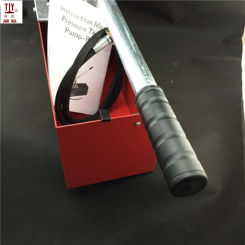 Ручной гидравлический трубопровод 12 л 50 кг испытательный насос для проверки