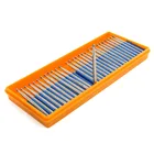 30 шт. алмазная шлифовальная головка для буров круглой формы 1 1,5 2 2,5 3 мм сверла с покрытием шариковая резьба заусенцы хвостовик 2,3 для аксессуаров Dremel