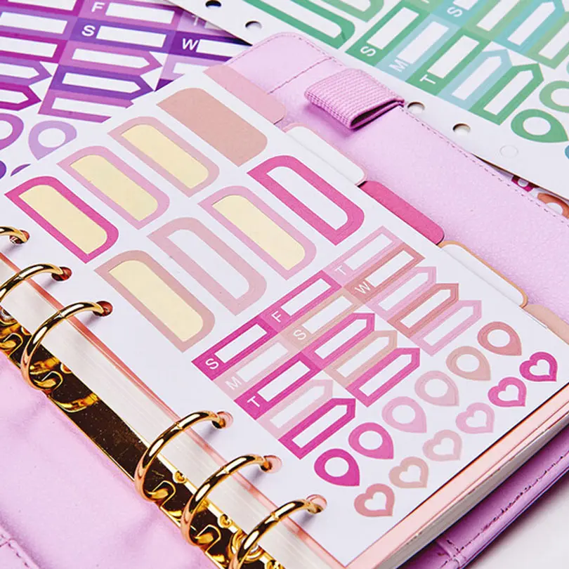 Dokibook самодельные наклейки Binder индекс стикеры дневник КПК интимные аксессуары