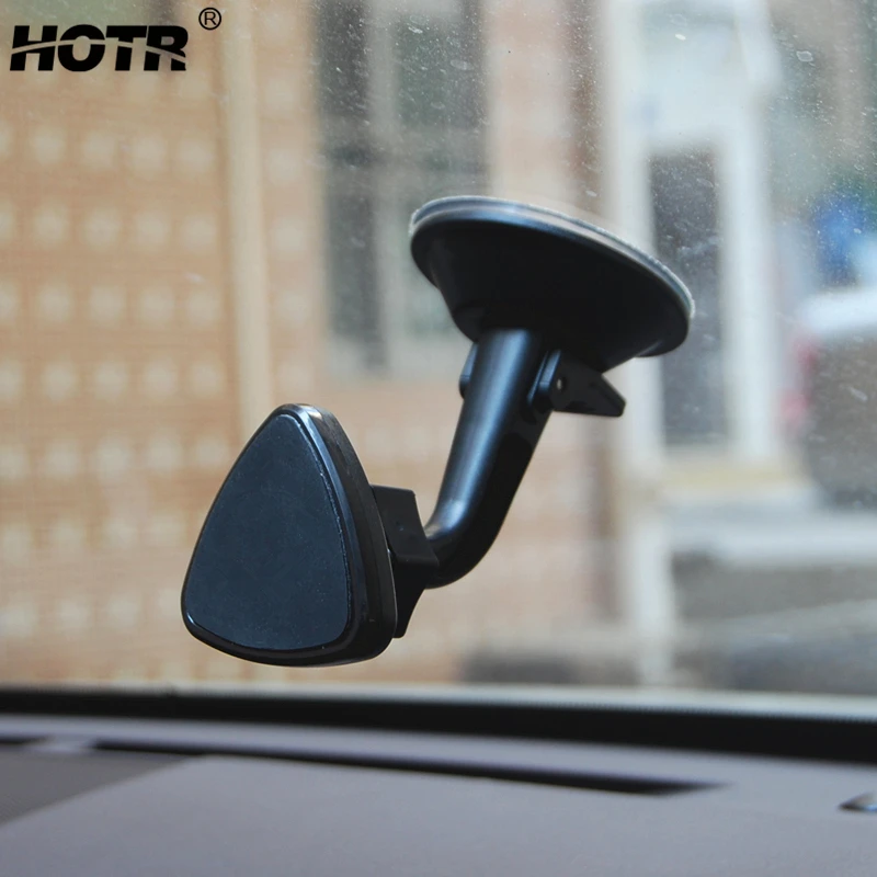 Сильный держатель магнитный автомобильный для телефона лобового стекла 360