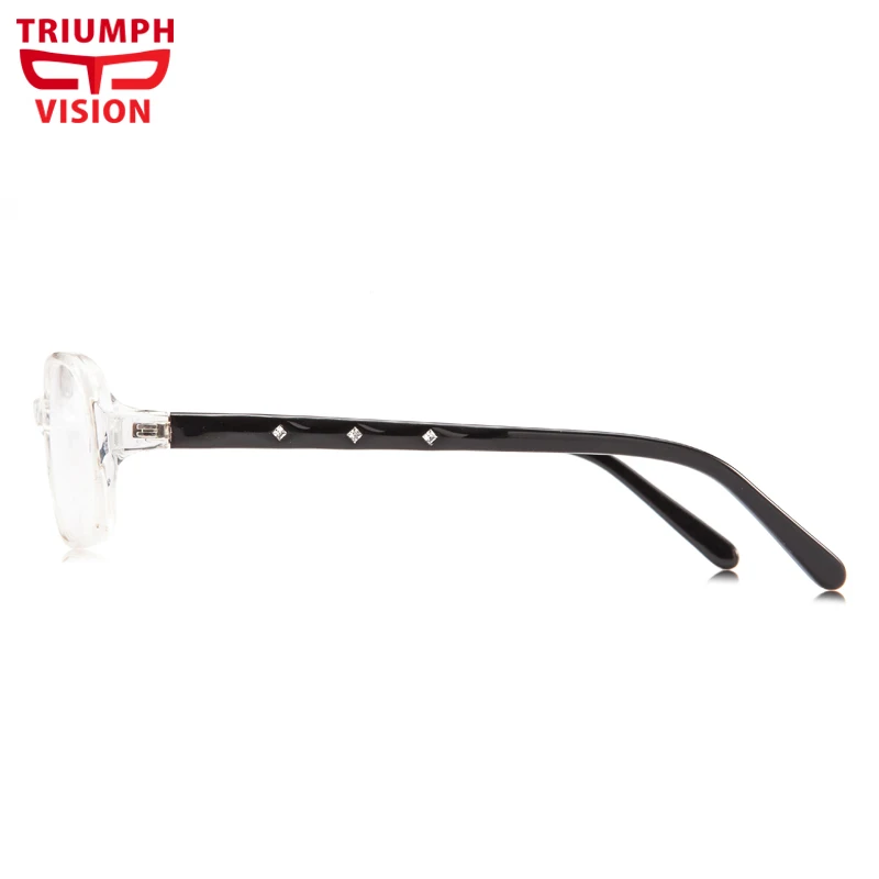 Очки для коррекции близорукости TRIUMPH VISION прозрачные очки овальной формы |