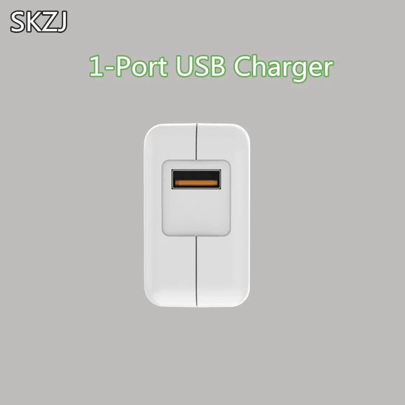 SKZJ 18 Вт Quick Charge 3 0 быстрый мобильный телефон Зарядное устройство ЕС США Подключите