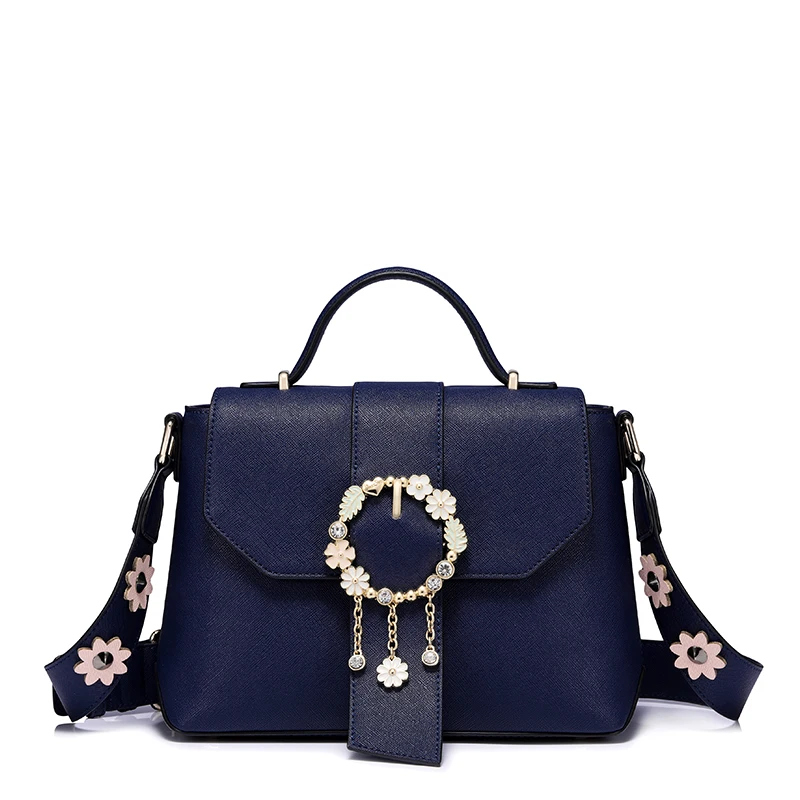 2017 Delicate Flower jewelry luxury handbag women bags designer brand shoulder female small crossbody bag for girls strap | Багаж и сумки