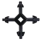 Высококачественный 4-ходовой патрон для дрели, комбинированный сверлильный патрон, зажимной ключ, аксессуары для силового пресса 6 мм9 мм10 мм13 мм