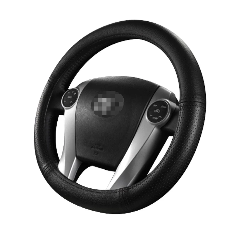 Чехол на руль овальная крышка для Toyota Prius 30 Prius AQUA SEAT Leon VW Golf GTI Sport braid на руль крышка