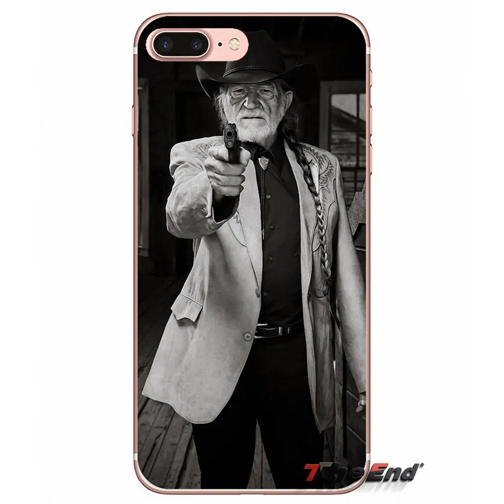 For Samsung Galaxy S3 S4 S5 MINI S6 S7 edge S8 Plus Note 2 3 4 5 Grand Core Prime Willie Nelson American country music Case | Мобильные