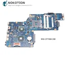 NOKOTION для Toshiba Satellite C50 C55 материнская плата для ноутбука h000068080 основная плата HM76 DDR3 GT740M видеокарта