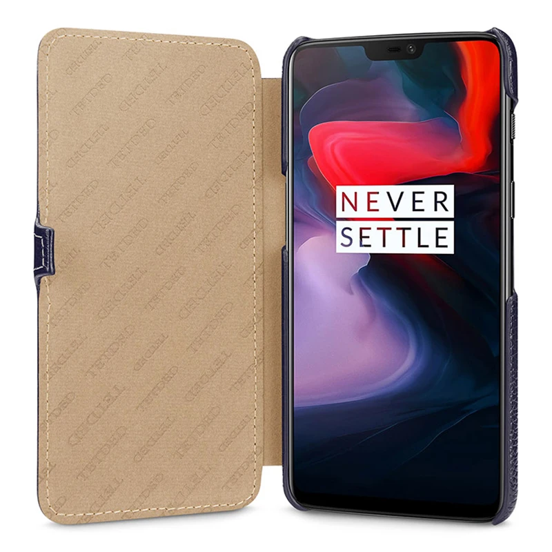 Оригинальный дизайн 2018 Новый чехол для Oneplus 6 Роскошный из натуральной кожи
