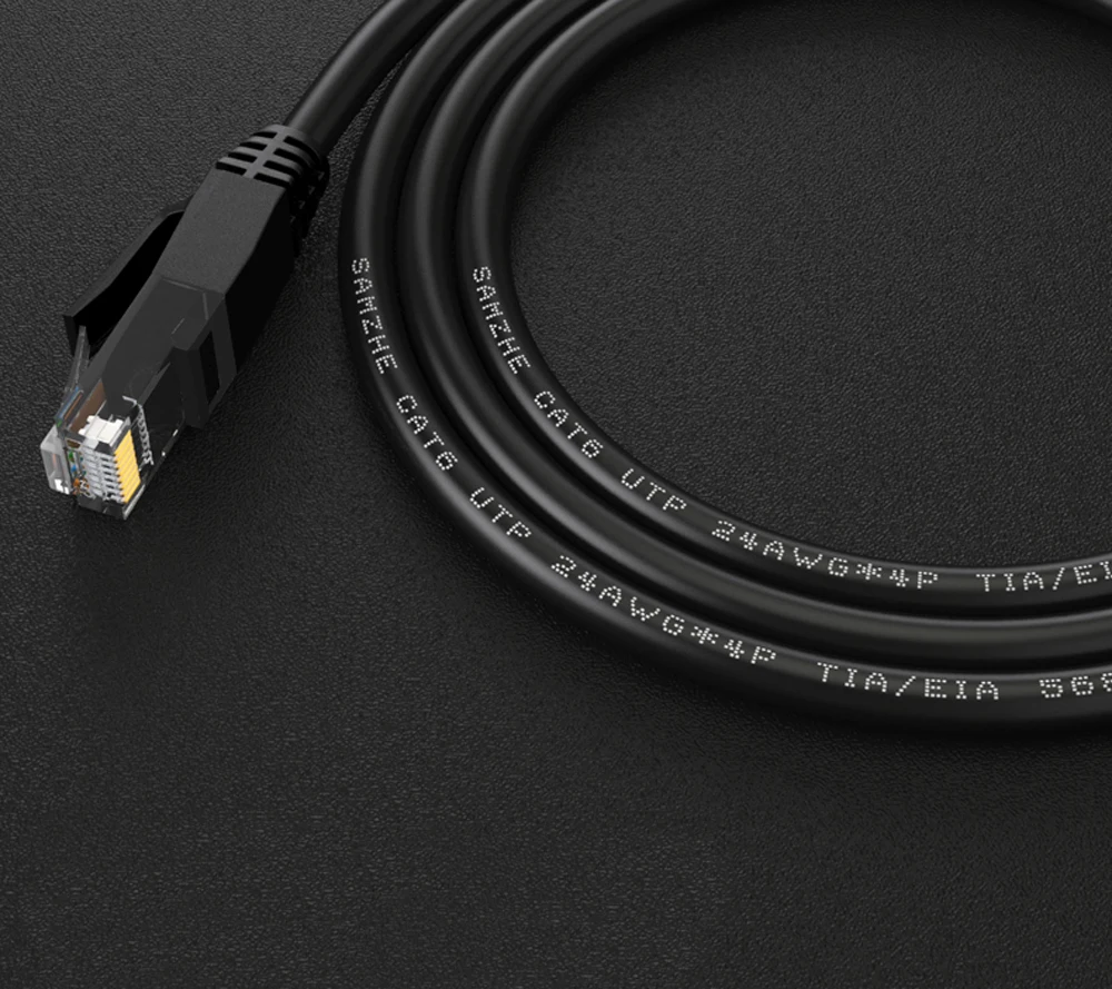 OwlCat 20 50 метров Ethernet сетевой кабель CAT6 UTP 24AWG * 4P открытый высокоскоростной RJ45