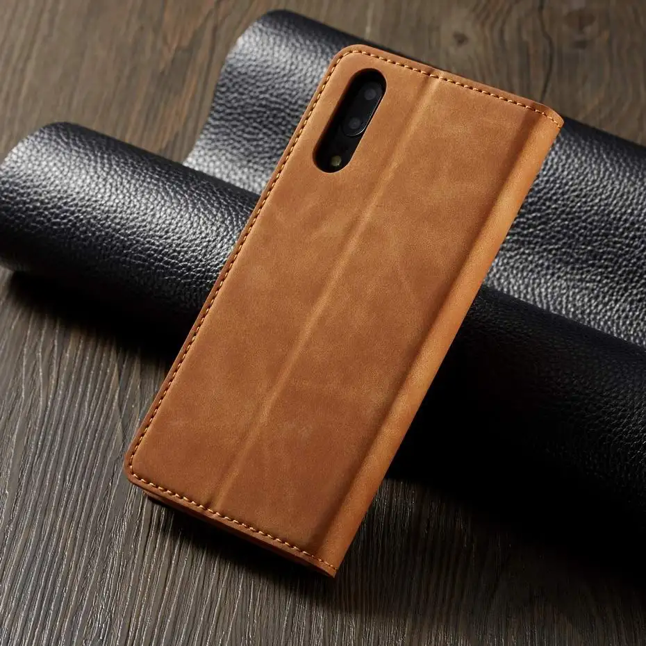 Магнитный чехол-кошелек из искусственной кожи для Huawei P20 P30 Lite Pro откидной Чехол Mate