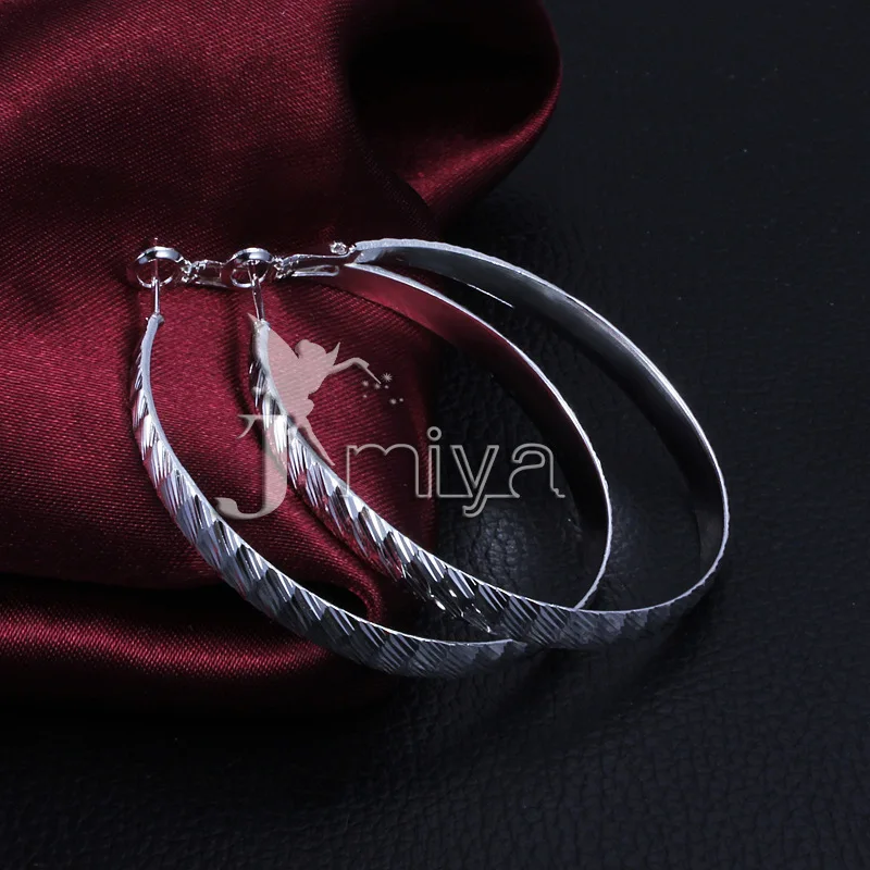 Новый полоса сережку Серьги 925 серебряные ювелирные изделия и тенденции