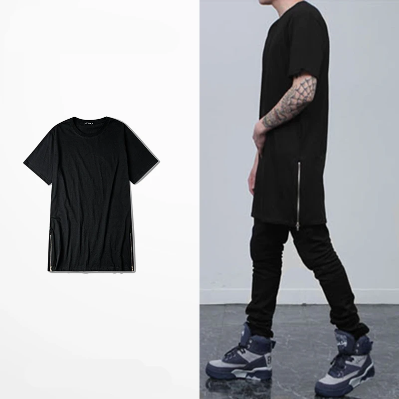 Мужская футболка в стиле хип хоп и Канье свободные хлопковые футболки высокого