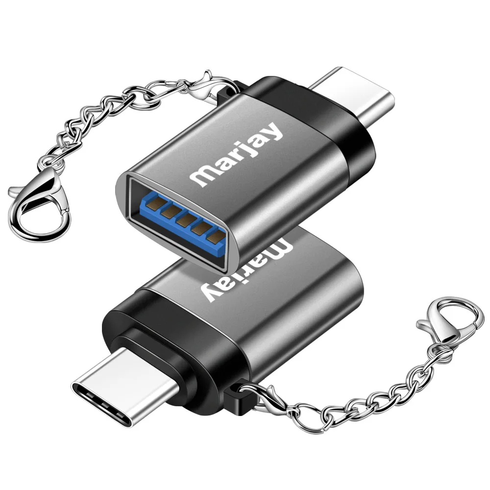 grey USB 3,0 type-C OTG кабель адаптер type C USB-C OTG конвертер для Xiaomi Mi5 Mi6 huawei samsung мышь клавиатура USB диск флэш USBC - Цвет: grey