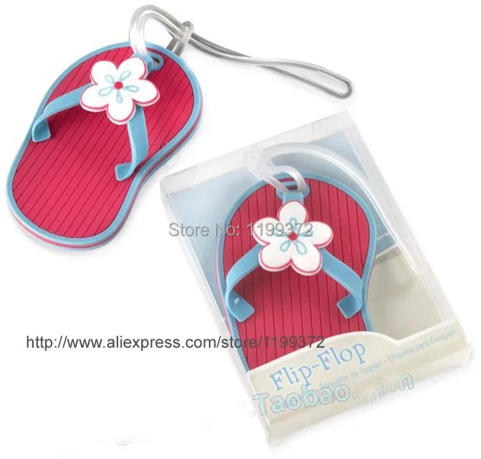 50 шт./лот шлепанцы бирка для багажа пляжный стиль свадебные подарки невесты DHL FEDEX