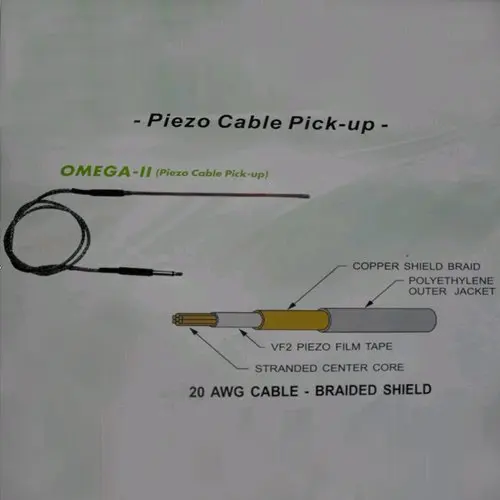 

10X Wholesale Bendable Piezo Cable Under Saddle Pickup For Acoustic Guitar