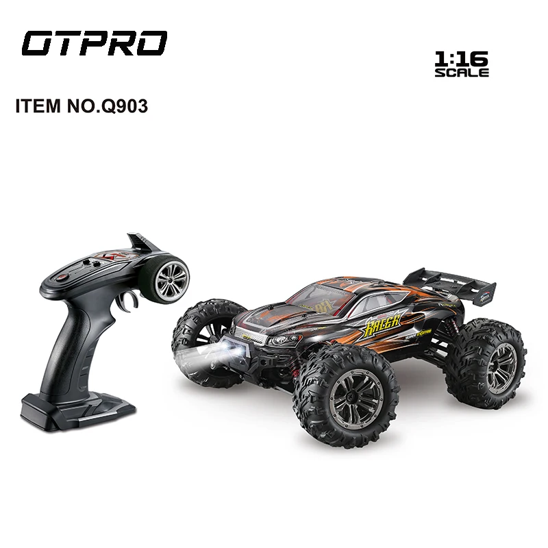 Q903 1:16 бесщеточный двигатель 2 4 ГГц 4WD 52 км/ч высокоскоростной профессиональный