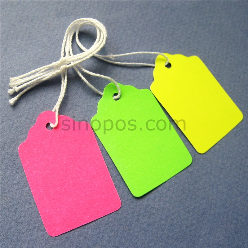 Готовые пустые ценники rainbow asst. Бирка для упаковки бирка подарков товаров в