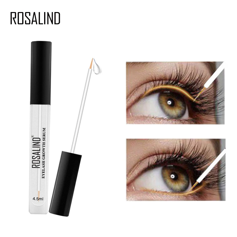 Удлинитель для ресниц ROSALIND ламинированная Сыворотка роста профессиональный