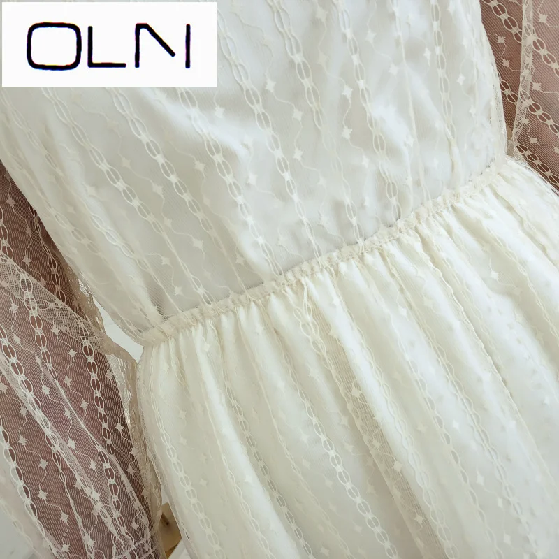 Летнее платье в Корейском стиле Vestidos OLN + слинг Корейская версия комплект из 2