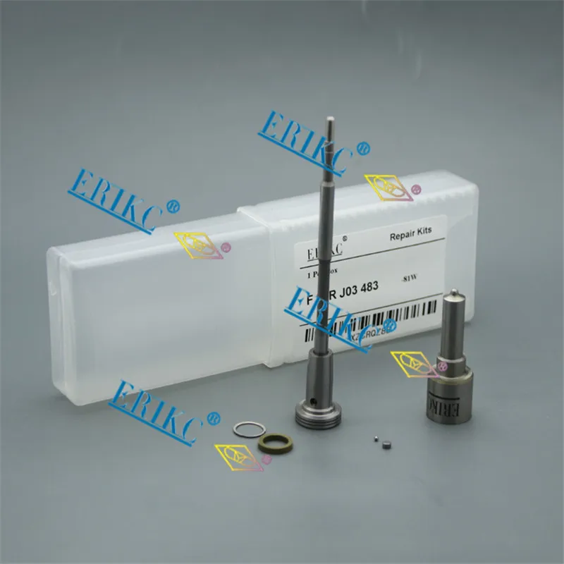 F00R J03 483 ERIKC F00RJ03483 Common Rail Valve Kit Форсунка DLLA144P1707 клапан F00RJ01941 для Cummins инжектор 4942359