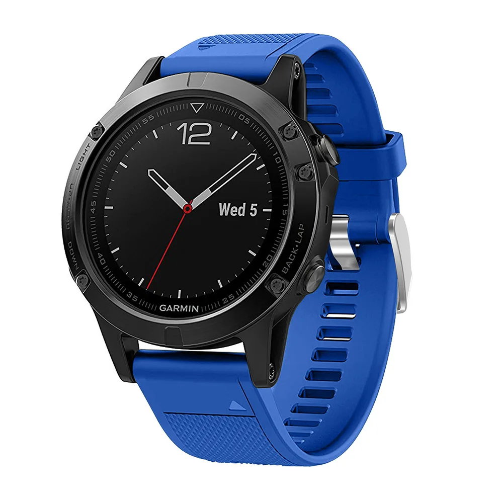 Ремешок для часов Garmin Fenix 5 ремешок 5/5 Plus/Forerunner 935 спортивный силиконовый