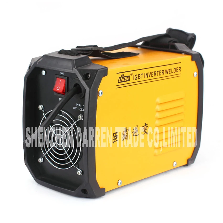Новый 220V 6.5KW портативный сварочный аппарат IGBT инвертор дуговой ZX7 250 с держателем