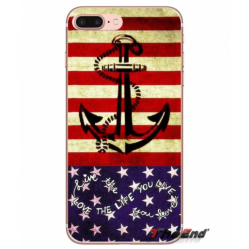 For iPhone X 4 4S 5 5S 5C SE 6 6S 7 8 Plus Samsung Galaxy J1 J3 J5 J7 A3 A5 2016 2017 Ocean Live the Life You Love Soft Case | Мобильные