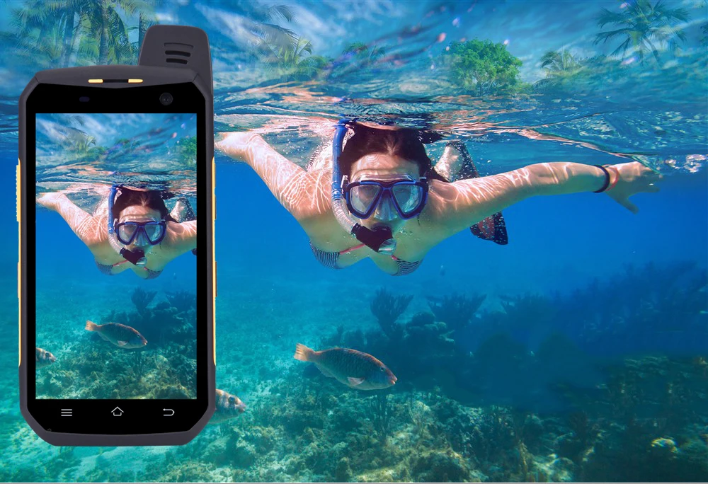 SERVO B6000 MTK6755 Восьмиядерный 4G 64GB ОС Android 6,0 13 МП 5000 мАч IP68 поддержка мобильного телефона Беспроводная рация 4,7"