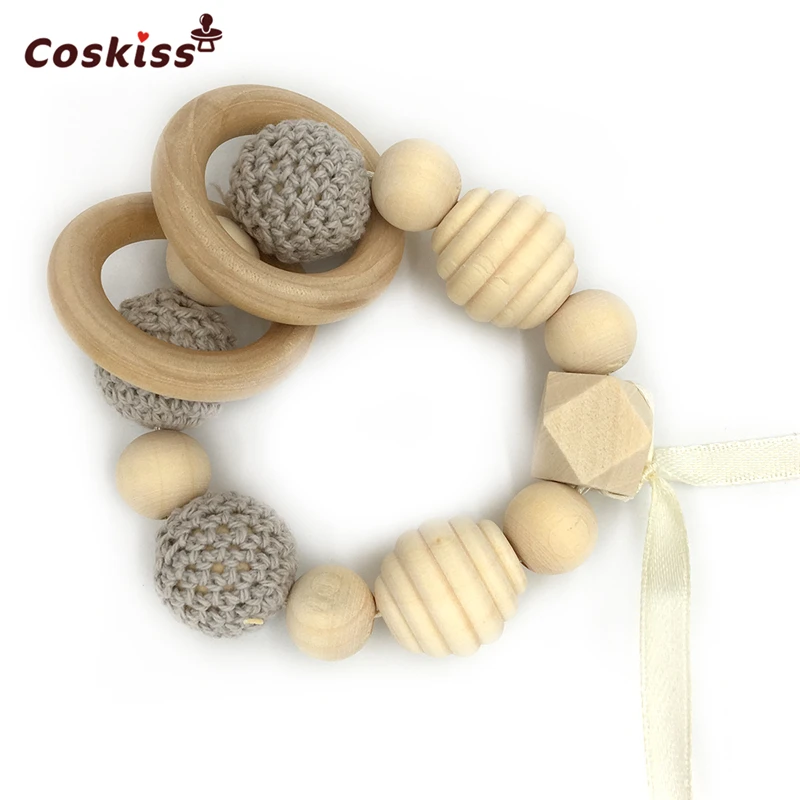 Бусины Из Камеди деревянное кольцо спиральные бусины ручной работы органические