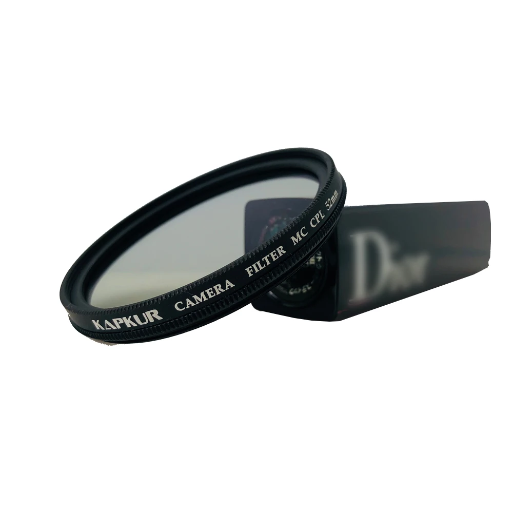 Поляризационный фильтр Kapkur с многослойным покрытием CPL 40 мм-52 мм для анаморфных