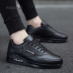 Кроссовки SWYIVY для мужчин и женщин, на платформе, с подушкой, 2018, водонепроницаемая, мужская, женская, обувь для скейтбординга, однотонная, унисекс, спортивная обувь