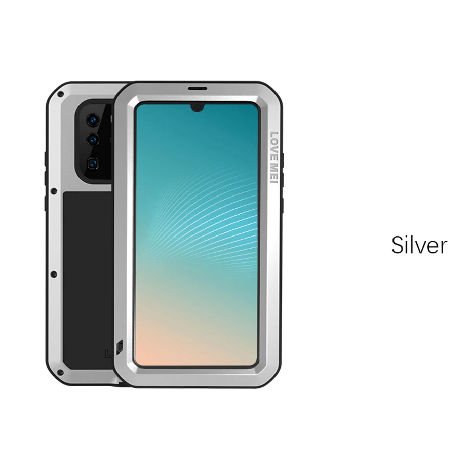 Для huawei P30 lite чехол LOVE MEI Спорт на открытом воздухе противоударный защитный чехол для huawei P30 Pro P30 металлический водонепроницаемый чехол