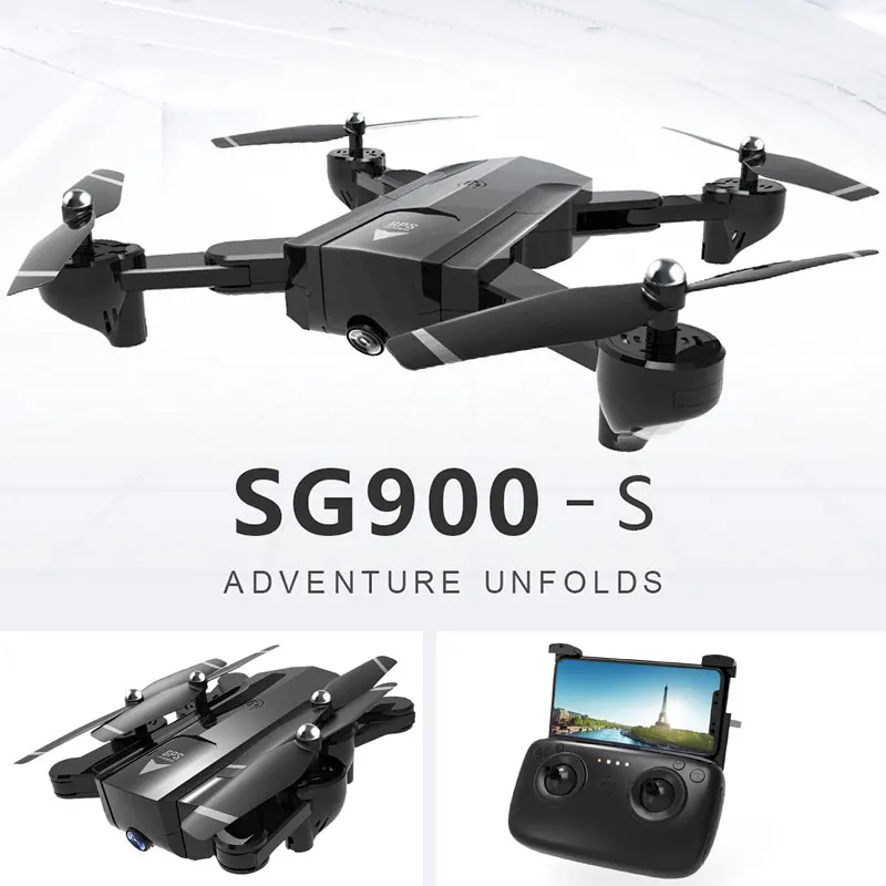 Радиоуправляемый Дрон складной Wifi FPV 720 P/1080 P широкоугольная HD камера gps