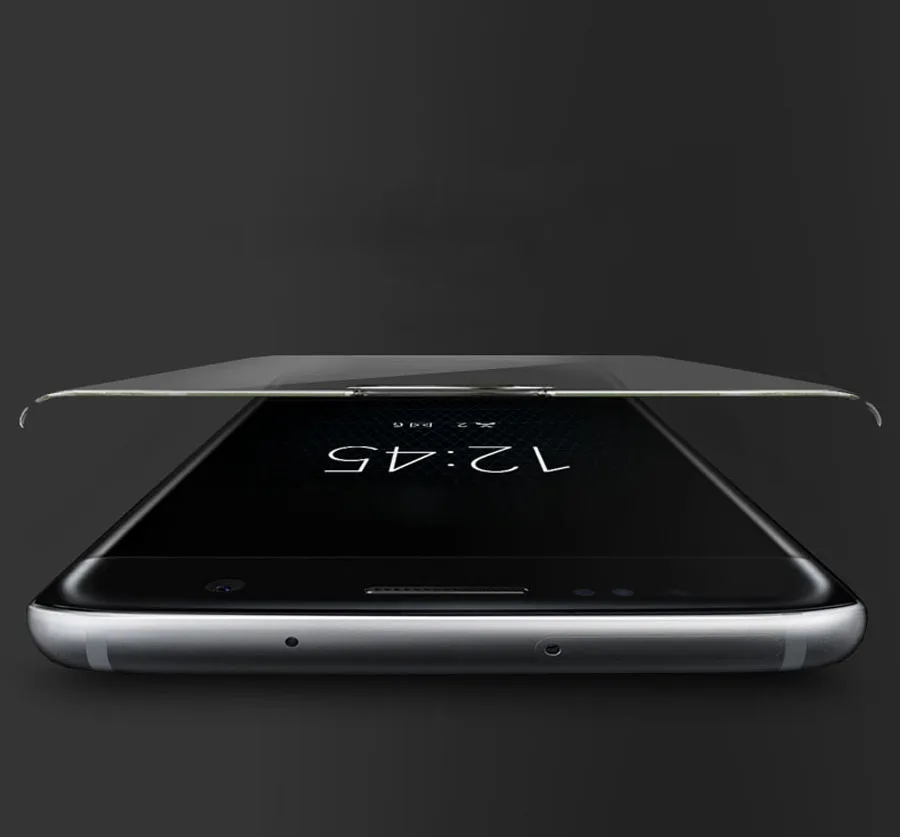3D полное покрытие закаленное стекло для Samsung Galaxy S7 Edge S8 Plus S9 + Note9 Note8 чехол друзья 9H