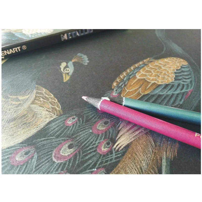 

EZONE 12PCS Children Painting Non-toxic Pencils Art Student Sketch Pencils Creative Graffiti Pencils Professional Painting Tools